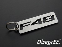 "SchlüSselanhäNger \"F48\" FüR BMW X1 Sdrive Xdrive Edelstahl GläNzend"