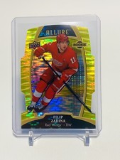 2019-20 UPPER DECK ALLURE HOCKEY - FILIP ZADINA ROOKIE SP YELLOW TAXI