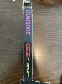 Gumshoe Nintendo NES Complete EX VGC Manual Insert 5 Screw Hang Tab