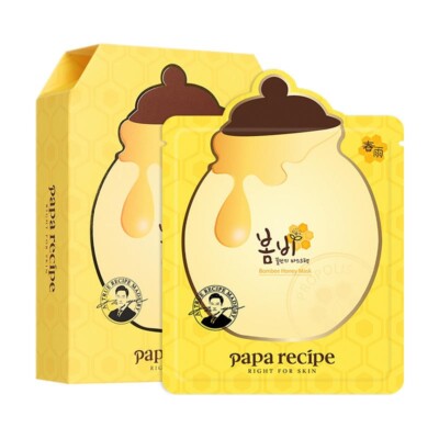 USA Seller: Papa Recipe Bombee Honey Mask Facial Skin Sheet Moisturizing 10pcs