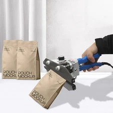 12" Hand Sealing Machine Portable Hand Held Crimp Sealer For Bags Aluminum Foil