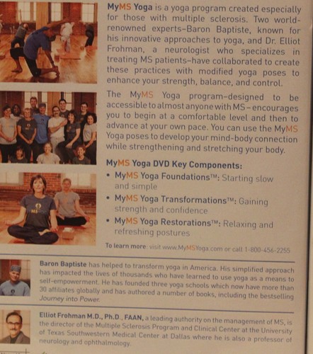 NEW 2 My Ms Yoga for people with multiple sclerosis workout exercise fitness DVD - Picture 3 of 4