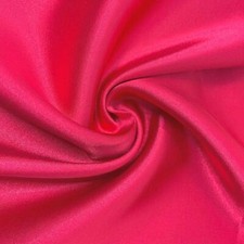 Charmeuse Satin Fabric Stretch  58" Wide  Silky, Bridal  By Yard Fuchsia