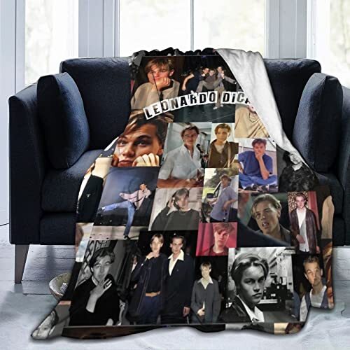 Leonardo Dicaprio Fleece Blanket Ultra-Soft Bed Blankets Flannel Throw 02 |  eBay