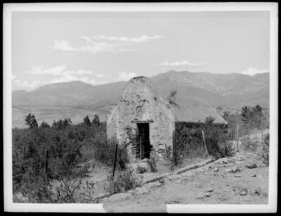 Mission Santa Barbara Showing Old Water Filtering House 1898 Cali - Old Photo
