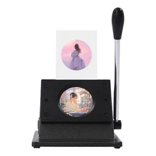 Graphic Punch Die Cutter Round Punch Die Cutter 58mm/2.28in Button Maker USA
