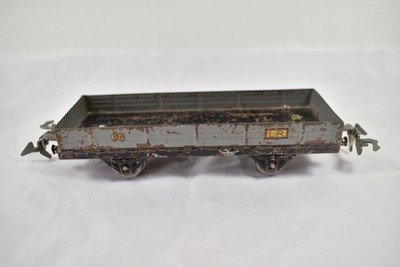 Wagon Tombereau LR Louis Roussy - Époque 2 (1940) - Voie 0 - Vert - Avec Boîte