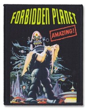 Forbidden Planet Sew-on Patch Robby Robot Anne Francis Sci fi Alien