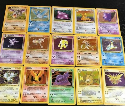 Pokemon Toys Pokemon WOTC Legendary Collection Individual Cards - Choose  From List, Lightly Played Condition Pokemon Legendary Collection Cards