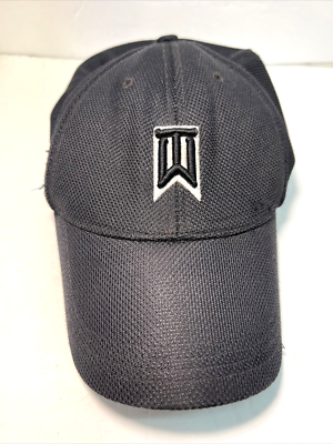 Nike Tiger Woods Nine One Dry Fit Black Hat L/G FREE SHIPPING | eBay
