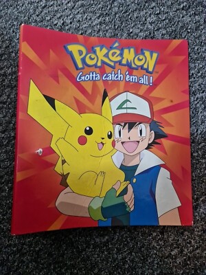 Pokemon Gotta Catch Em All Ash Pikachu Ringbuch