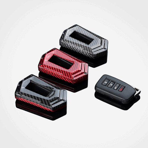 Carbon Fiber Car Key Fob Case Cover Bag For Lexus IS300 RX350 IS GS RX ES RC 250 - Picture 10 of 16