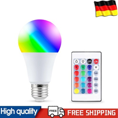 Smart Light Bulb 16 Color RGB Magic LED Spot Lamp Night Lamp with Remote Control