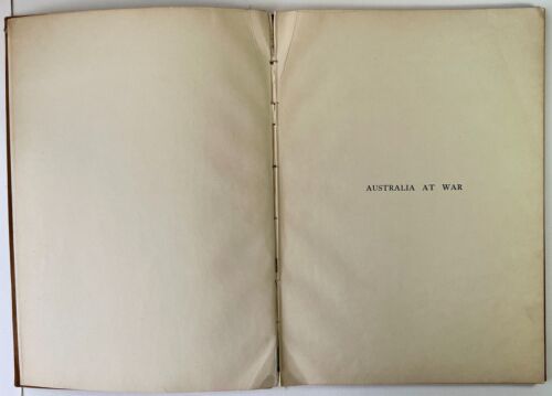 Antique WW1 Australia at War Art Book, Will Dyson, 1918 1st Edition Hardcover - Picture 5 of 14