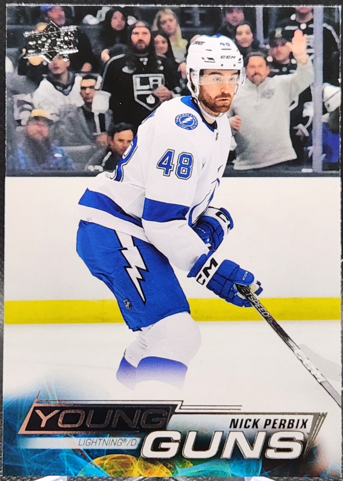 2022-23 Upper Deck Nick Perbix RC #478 Young Guns Tampa Bay Lightning