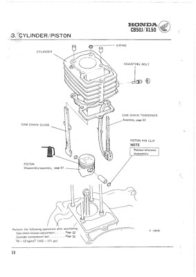 HONDA Workshop Manual CB50 J CB50J 1977 1978 1979 1980 1981 1982