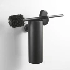 Stainless Steel Toilet Brush and Holder Wall Mounted Cleaning Brush for Bathroom