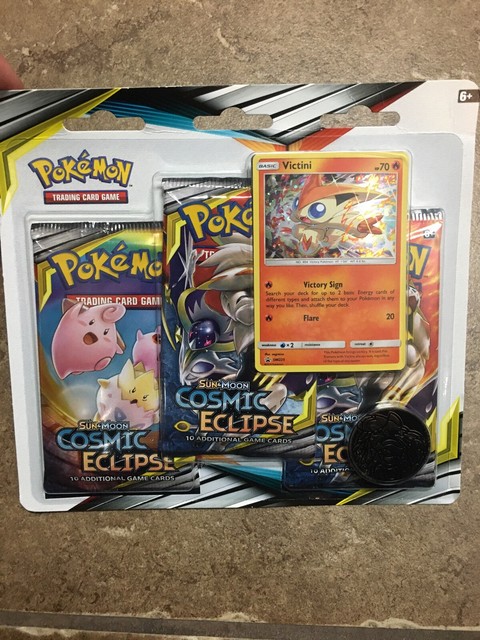 Pokemon TCG Sun & Moon Cosmic Eclipse 171-80591 (Victini ...