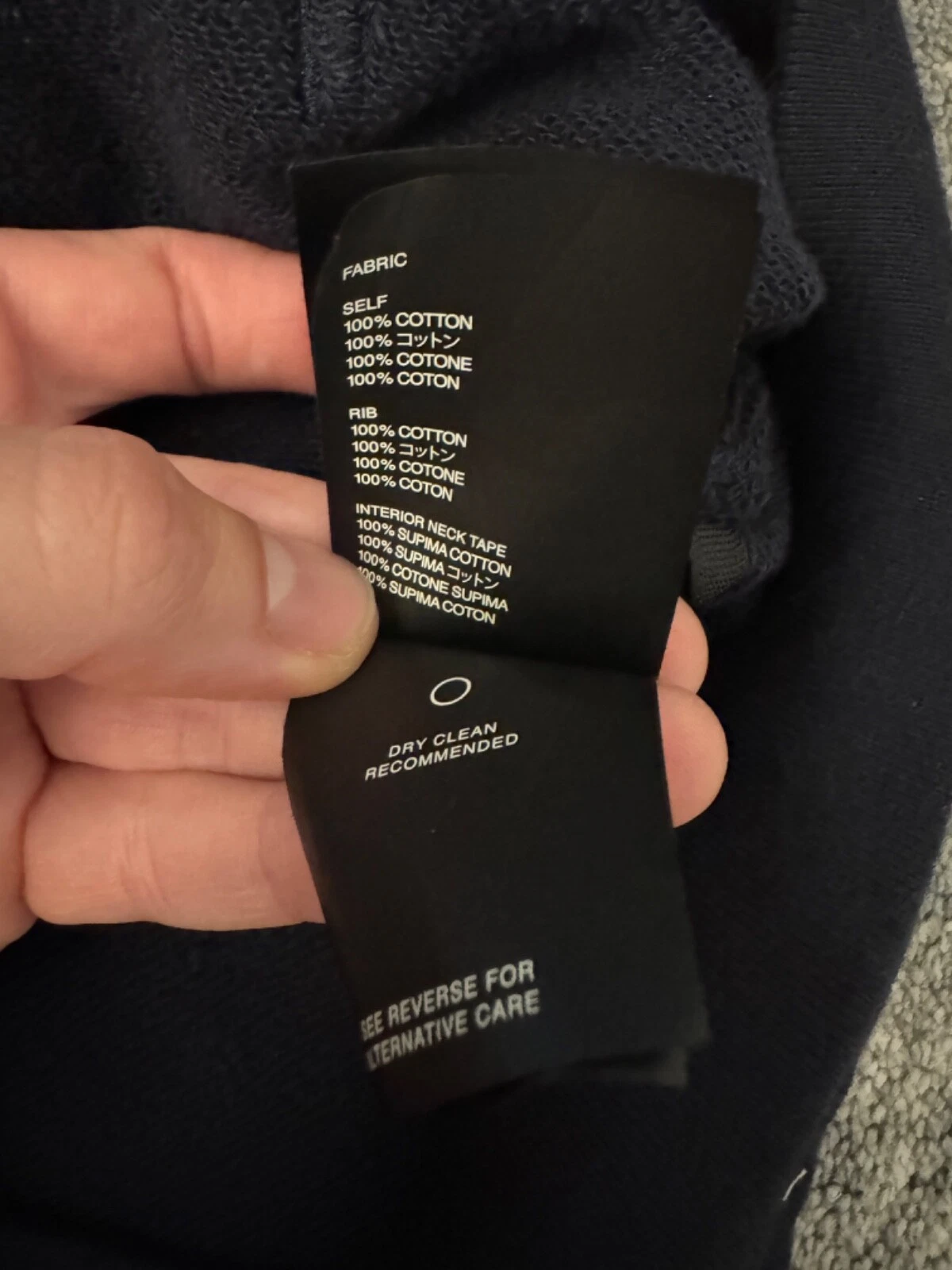 Felpa con cappuccio Fear Of God sesta cerniera completa