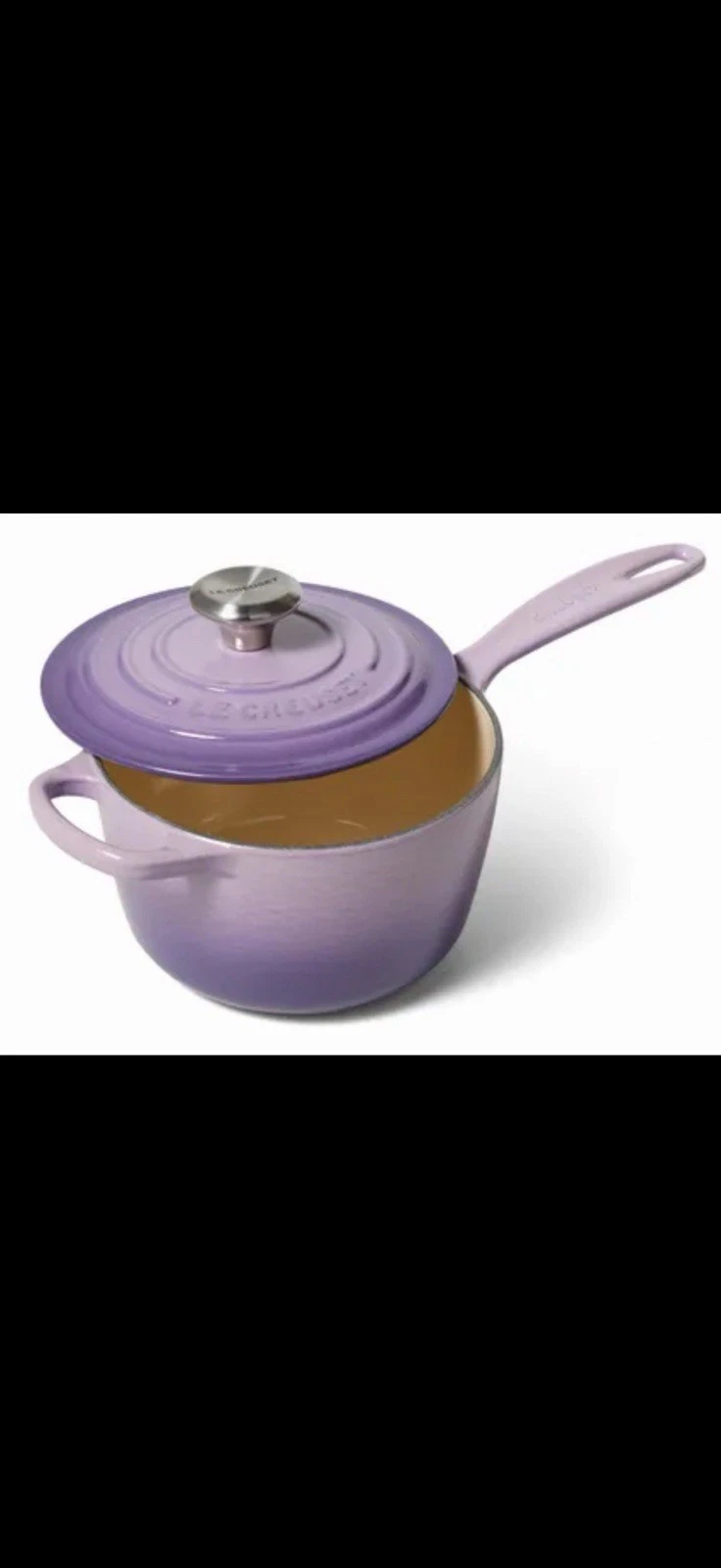 ~Le Creuset*New*1.75Qt Signature saucepan *Enameled Cast Iron*Provence*