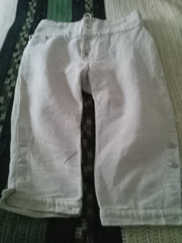 Revolutionary War Civilian Cotton Breeches, size 34 R Used