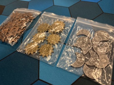 Mindclash Boardgame Septima - Metal Coins