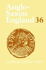 Anglo-Saxon England: Volume 36 (Anglo-Saxon England, Series