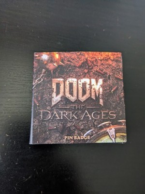 DOOM - the Dark Ages - PIN METAL BADGE GAMESCOM - Sehr selten - rotierend