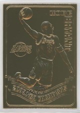 2001 Collectibles Lakers 2000 NBA Champions 22k Gold Kobe Bryant HOF 1md
