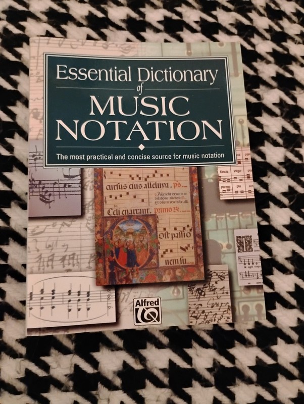 Alfred Essential Dictionary of Music Notation Gerou & Lusk 1996 Illus 348p