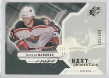 2003-04 SPx Next Generation 195/500 Marian Gaborik #167 je2