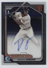 2024 Bowman Draft Chrome Prospect Auto Dakota Jordan #CPA-DJ Auto 1q8c