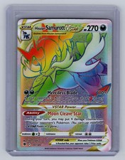 Hisuian Samurott VSTAR 197/189 Holofoil Rainbow Rare Astral Radiance Pokemon NM on eBay