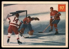 1954-55 Parkhurst VG Dutch Reibel Tests Mr. Zero #97