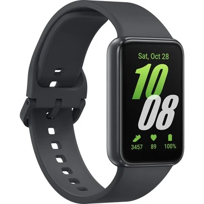 Samsung Galaxy Fit3 Smart Watch Fitness Tracker Health Monitoring Dark Gray
