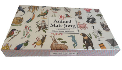 Tier Mah-Jong traditionelles chinesisches Spiel neu erfunden große versiegelte Schachtel