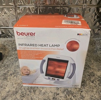 Beurer Ceramic Infrared Heat Lamp IL50 Light Therapy 300 Watt Tested Very Good