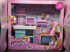 Barbie World. Day at the Doctor Playset