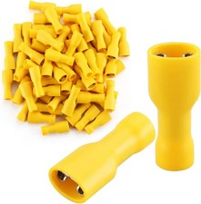 1/4 Inch Female Quick Disconnect Spade Termials Number of Items: 100
