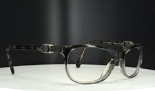 VTG OLEG CASSINI OCO354 001 Womens Black Tortoise Cat Eye Eyeglasses FRAMES ONLY