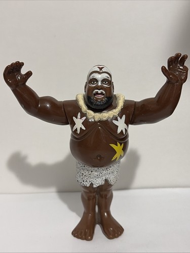 Hasbro Kamala Action Figure WWF WWE Series 8 1991 ...