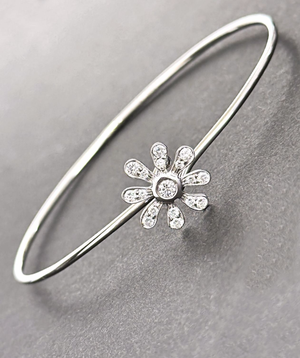 Tiffany Co Paloma Picasso Daisy Margaret Flower Diamond PT950