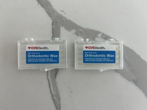 2x Orthodontic wax