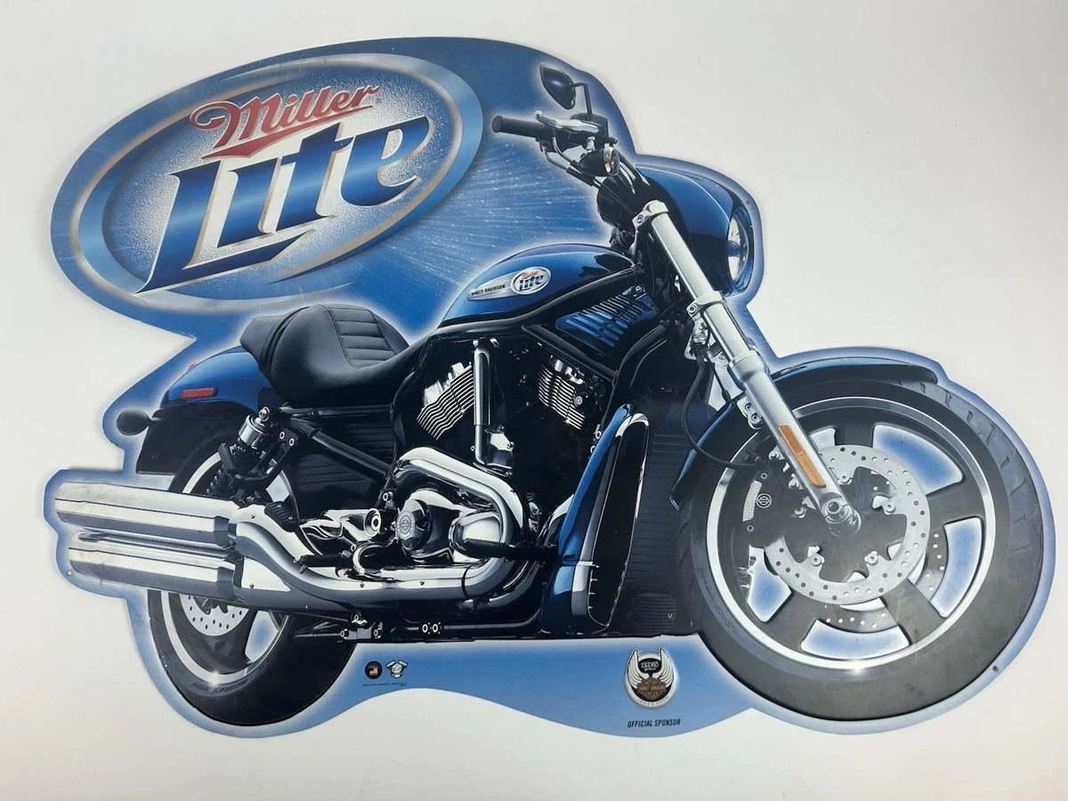 Miller Lite Harley Davidson Sign for sale | eBay