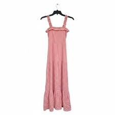 Forever 21 Womens Backless Maxi Dress Light Pink Size XS