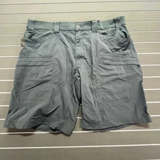 Alaskan Hardgear by Duluth Trading Co Mens Cargo Shorts Gray Size 40 Stretch