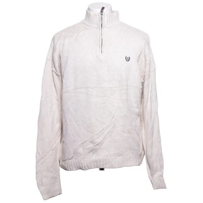 Chaps, Strickpullover, Größe: L, Beige, Baumwolle, Grobstrick, Herren #Ehx