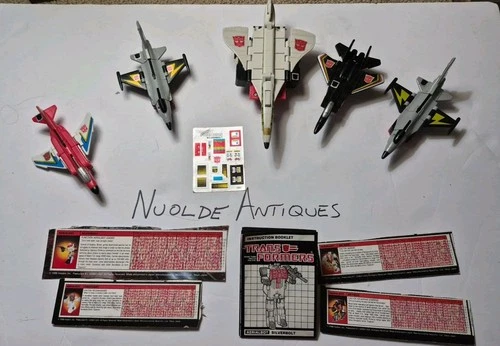 Vintage Transformers G1 Aerialbots Superion figure Lot 1986