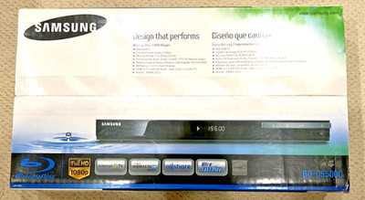 Samsung BD-C5500C Blu-Ray Disc Player HD 1080P Brand New Sealed Box Never Open