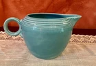 Vintage Fiesta 2 Pint Jug Original Turquoise 32 Oz Pitcher